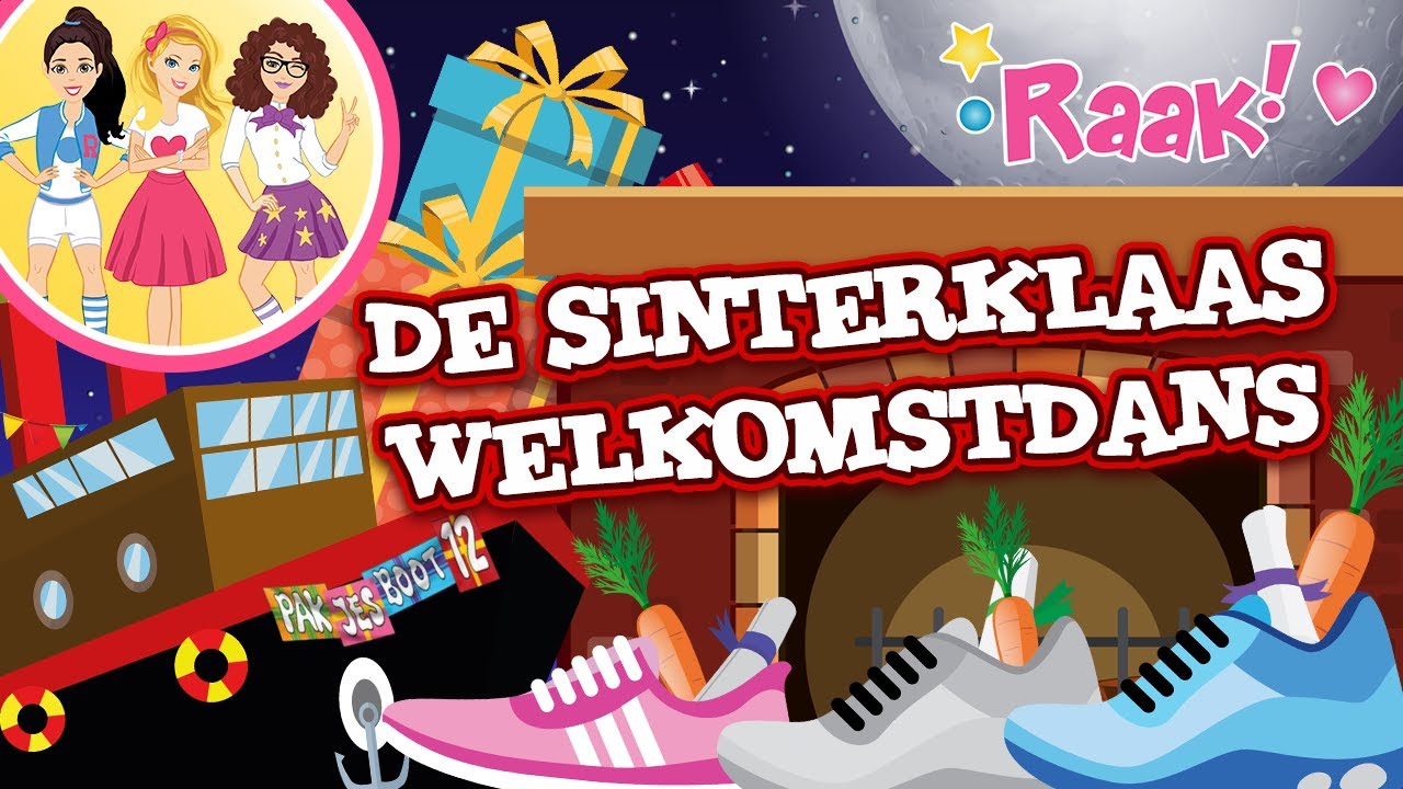 Videoclip De Sinterklaas Welkomstdans van Raak! en Kliederpiet (Team Sint)