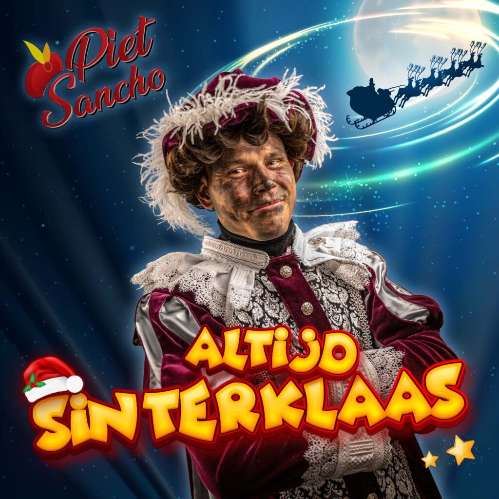 Altijd Sinterklaas hitsingle Piet Sancho